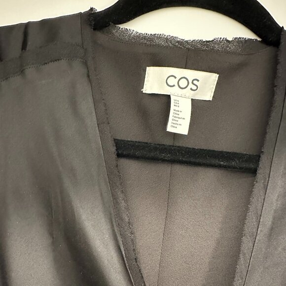 FLOATY ASYMMETRIC MIDI DRESS by COS - Picture 5 of 7